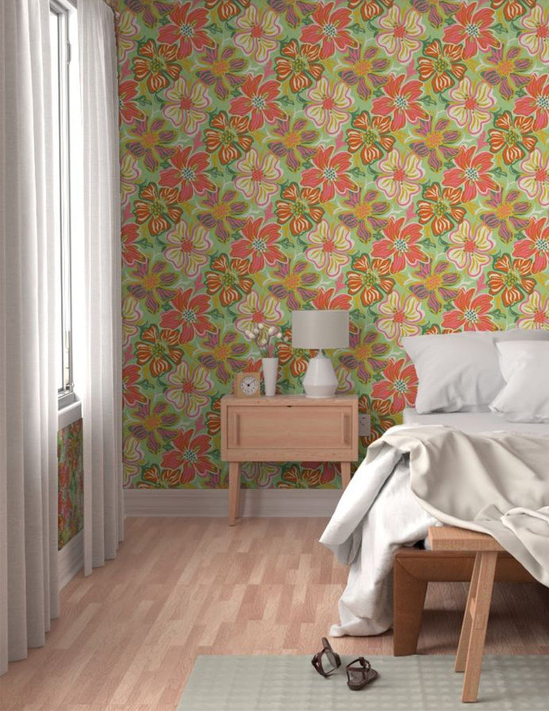 Pollen Pinterest Pollen Prance - Wallpaper - Multi 2 | Dazey LA
