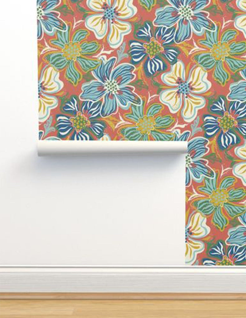 Pollen Pinterest Pollen Prance - Wallpaper - Multi 2 | Dazey LA
